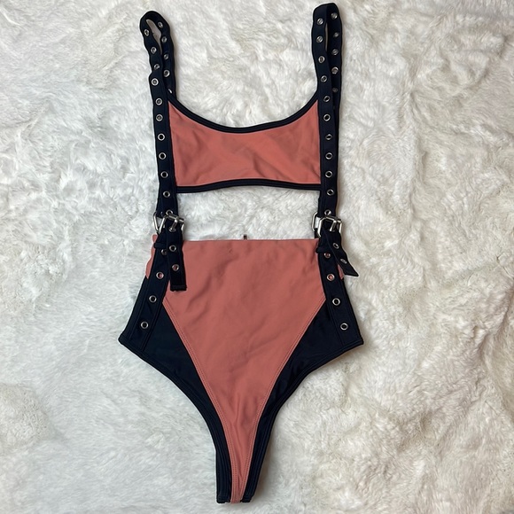 FAE buckle one piece bikini - SIZE: XS